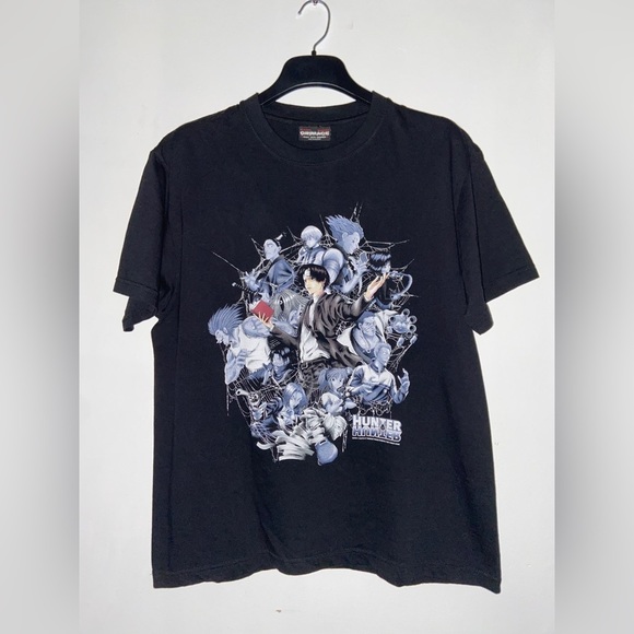 Hunter x Hunter Anime Tee L 1/1 Bootleg Merch UNI Manga JP​ - Picture 1 of 8